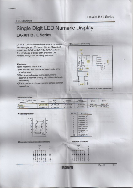 Rhom Spec LA-301B